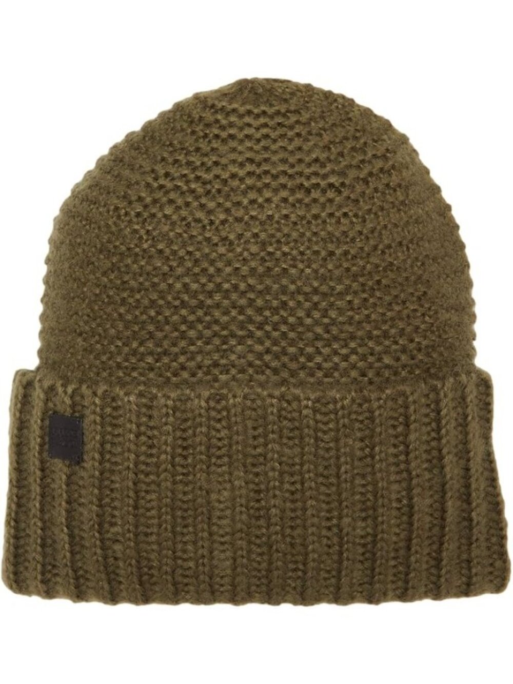 NWT Frye and Co. Garter Stitch Beanie Hat Loden Size One Size